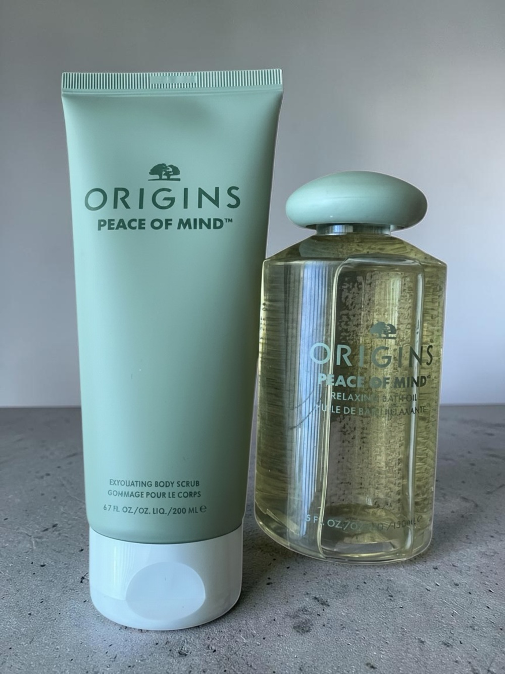 Origins Peace of Mind Relaxing Bath Oil & Scrub Bundle